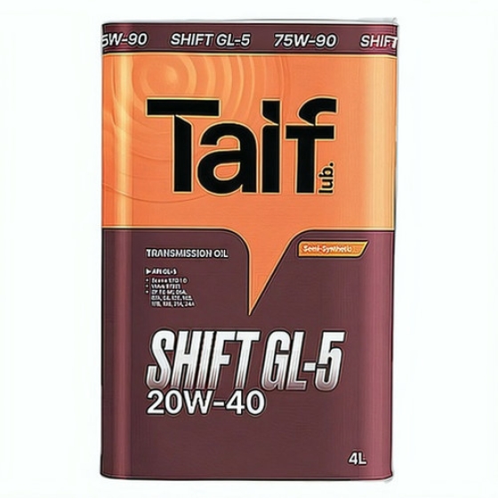 Моторное масло Taif Shift, 20W-40, 20 л, синтетика