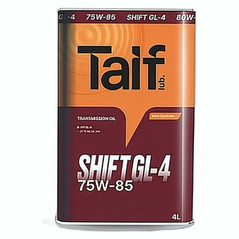 Моторное масло Taif Shift, 75W-85, 20 л, полусинтетика