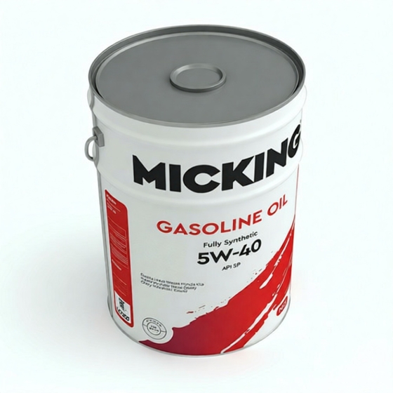 Моторное масло Micking Gasoline Oil MG1, 5W-40, 20 л, синтетика
