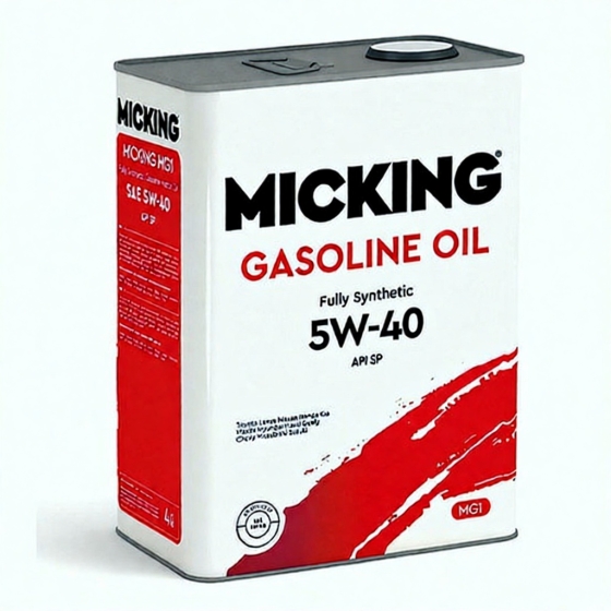 Моторное масло Micking Gasoline Oil, 5W-40, 4 л, синтетика