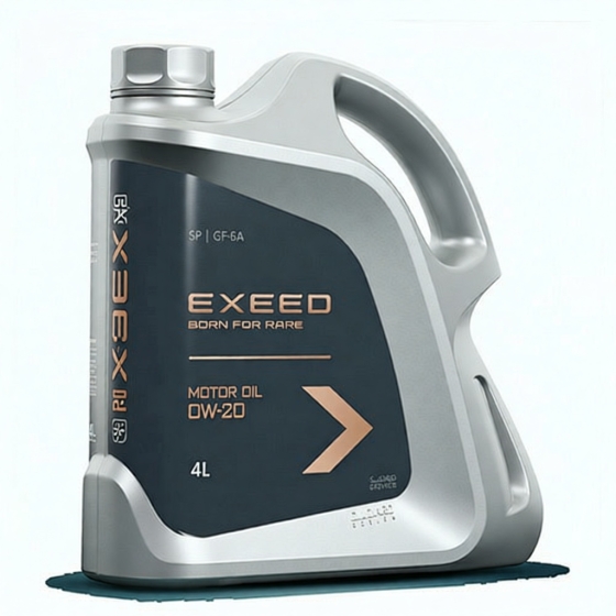 Моторное масло Exeed 0W-20, 4 л, синтетика