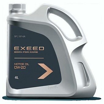 Моторное масло Exeed 0W-20, 4 л, синтетика