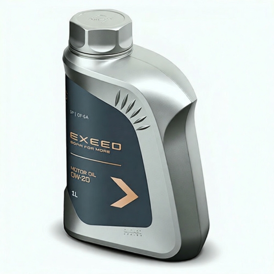 Моторное масло Exeed 0W-20, 1 л, синтетика