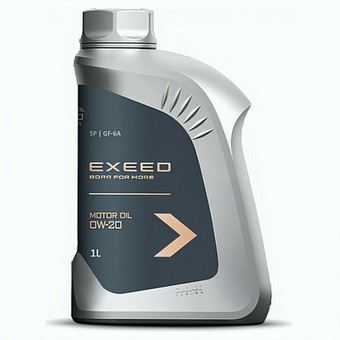 Моторное масло Exeed 0W-20, 1 л, синтетика