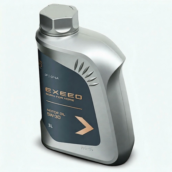 Моторное масло Exeed 5W-30, 5W-30, 1 л, синтетика