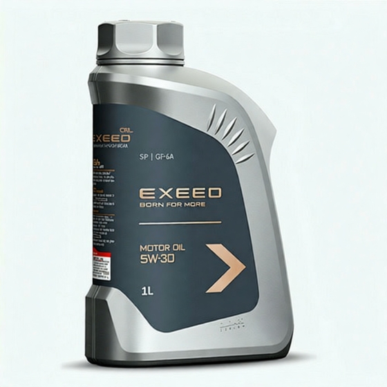 Моторное масло Exeed 5W-30, 5W-30, 1 л, синтетика