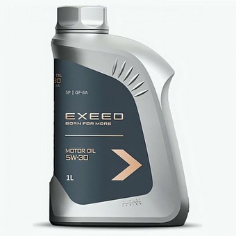 Моторное масло Exeed 5W-30, 5W-30, 1 л, синтетика