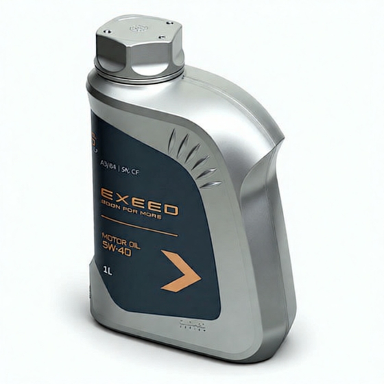 Моторное масло Exeed 5W-40, 4 л, синтетика