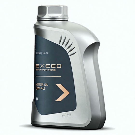 Моторное масло Exeed 5W-40, 4 л, синтетика