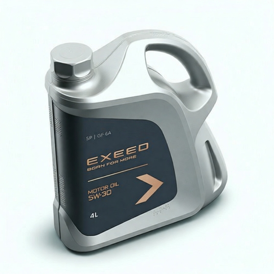 Моторное масло Exeed 5W-30, 5W-30, 4 л, синтетика