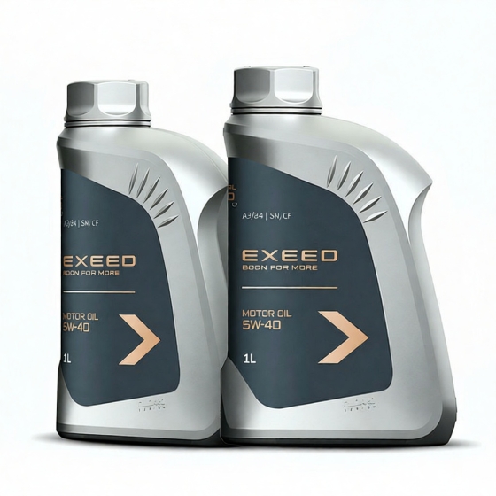 Моторное масло Exeed 5W-40, 1 л, синтетика
