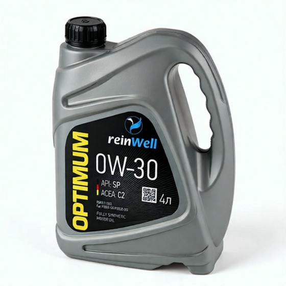 Моторное масло ReinWell C2, 0W-30, 4 л, синтетика