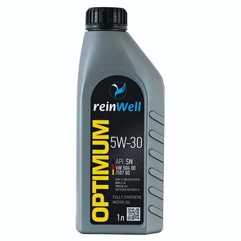 Моторное масло ReinWell 5W-30, 1 л, синтетика