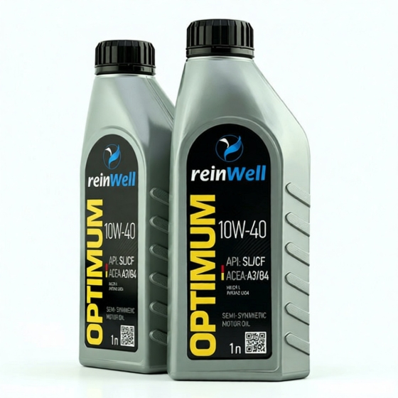 Моторное масло ReinWell A3/B4, 10W-40, 1 л, полусинтетика