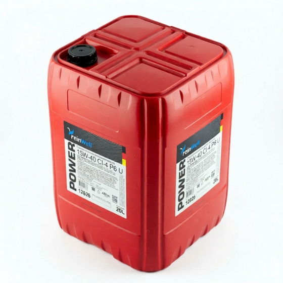 Грузовое масло ReinWell POWER P4 U, 10W-40, 20 л, полусинтетика