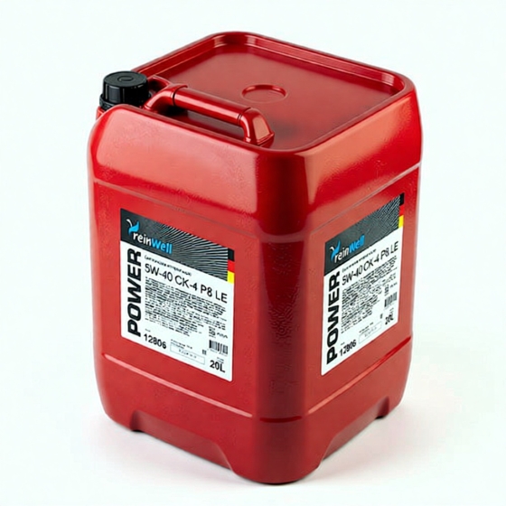 Грузовое масло ReinWell POWER P8 LE, 10W-40, 20 л, синтетика