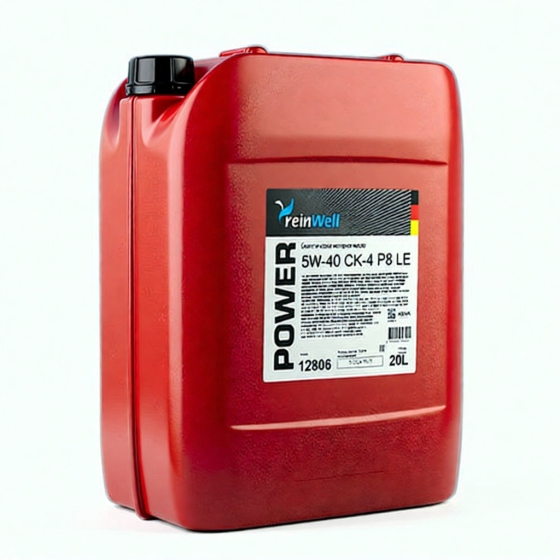 Грузовое масло ReinWell POWER P8 LE, 10W-40, 20 л, синтетика