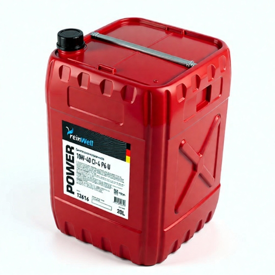 Грузовое масло ReinWell POWER P6, 10W-40, 20 л, полусинтетика