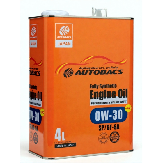 Моторное масло Autobacs Engine Oil Fully Synthetic 0W-30 SP, 4 л, синтетика