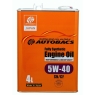 Моторное масло Autobacs Engine Oil Fully Synthetic 5W-40 SN, 4 л, синтетика