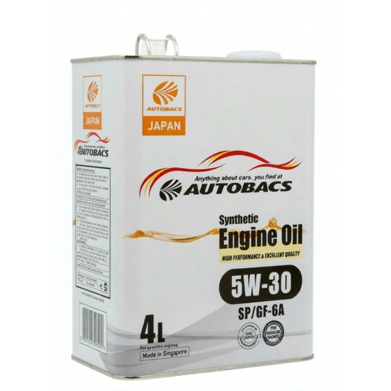 Моторное масло Autobacs Engine Oil Synthetic 5W-30 SP, 4 л, синтетика