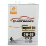 Моторное масло Autobacs Engine Oil Synthetic 5W-30 SP, 4 л, синтетика