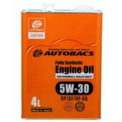 Моторное масло Autobacs Engine Oil Fully Synthetic 5W-30 SP, 1 л, синтетика