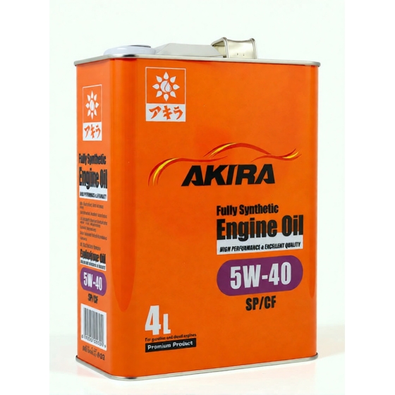 Моторное масло AKIRA Engine Oil FS 5W-40, 1 л, синтетика