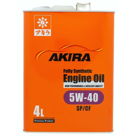 Моторное масло AKIRA Engine Oil FS 5W-40, 1 л, синтетика