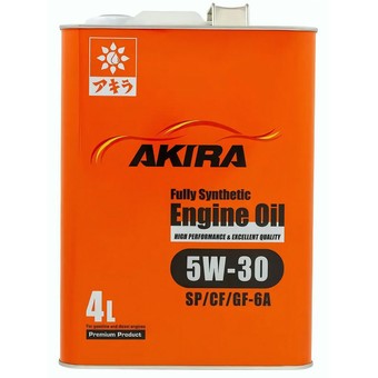 Моторное масло AKIRA Engine Oil FS 5W-30, 1 л, синтетика