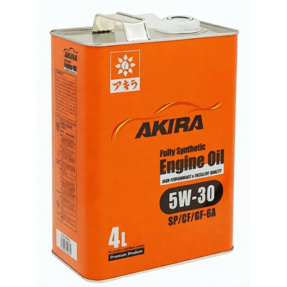 Моторное масло AKIRA Engine Oil FS 5W-30, 4 л, синтетика