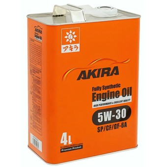 Моторное масло AKIRA Engine Oil FS 5W-30, 4 л, синтетика