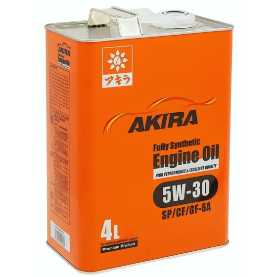 Моторное масло AKIRA Engine Oil FS 5W-30, 4 л, синтетика