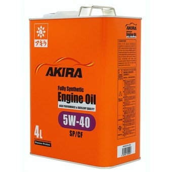 Моторное масло AKIRA Engine Oil FS 5W-40, 4 л, синтетика