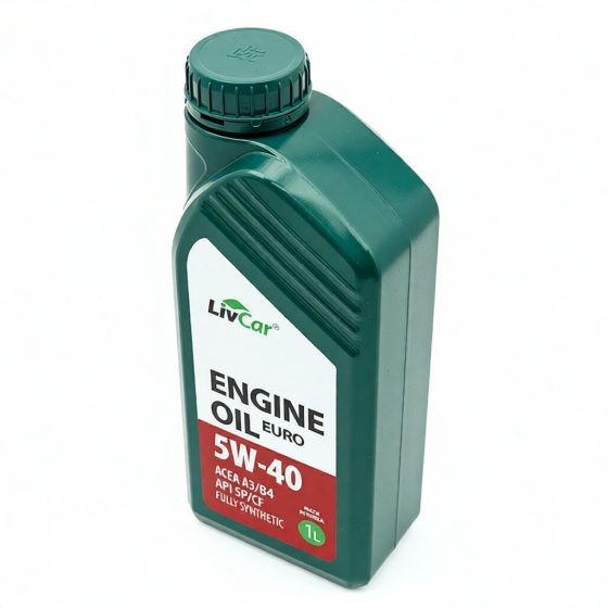 Моторное масло Livcar Engine Oil, 5W-40, 1 л, синтетика