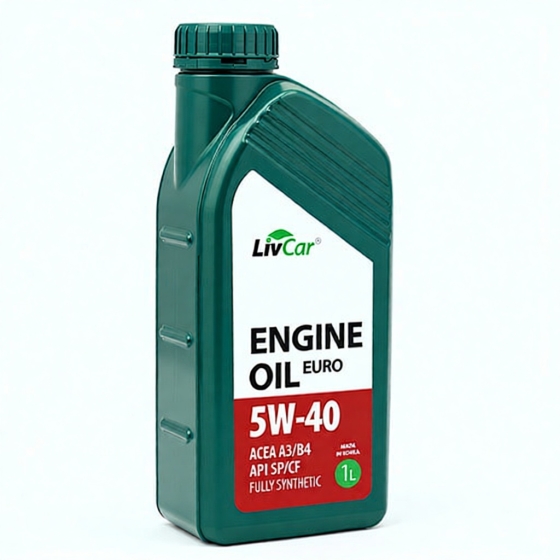 Моторное масло Livcar Engine Oil, 5W-40, 1 л, синтетика