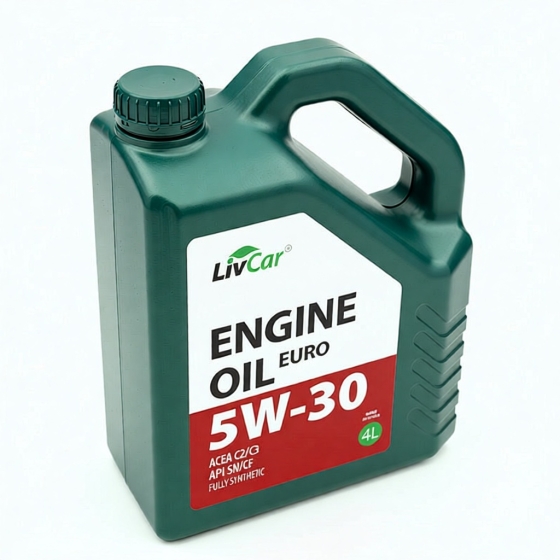 Моторное масло Livcar Engine Oil, 5W-30, 4 л, синтетика