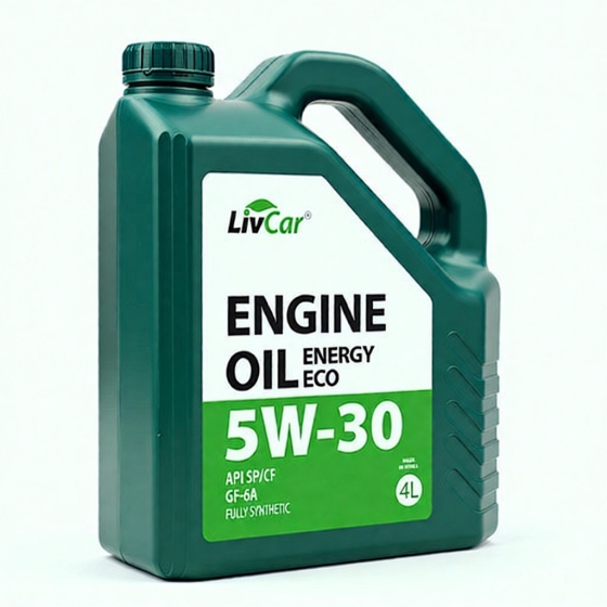 Моторное масло Livcar Energy Eco, 5W-30, 4 л, синтетика
