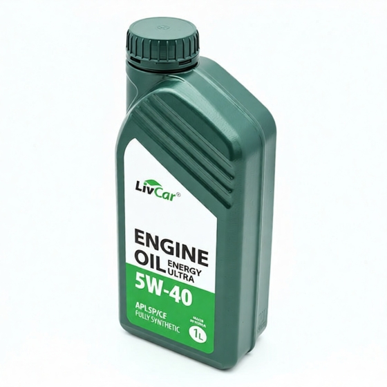 Моторное масло Livcar Energy Ultra, 5W-40, 1 л, синтетика