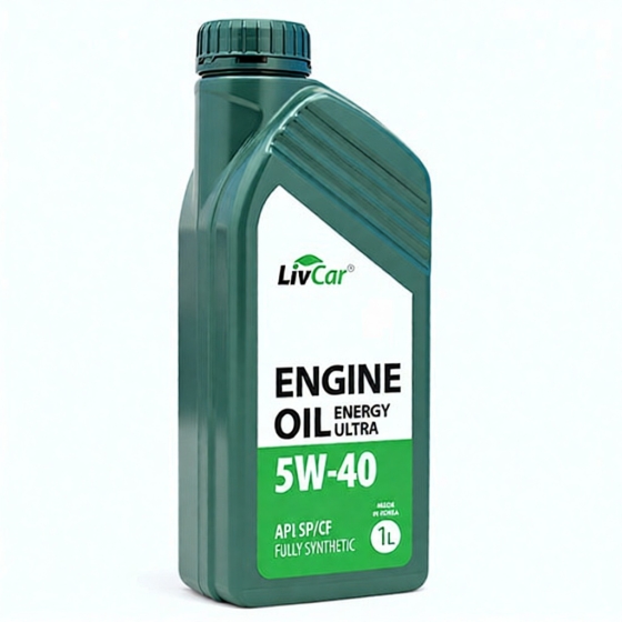 Моторное масло Livcar Energy Ultra, 5W-40, 1 л, синтетика