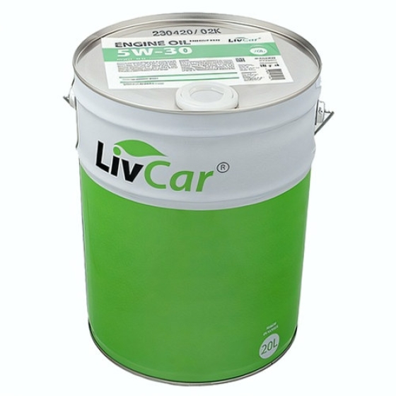 Моторное масло Livcar Engine Oil Energy Eco, 5W-30, 20 л, синтетика