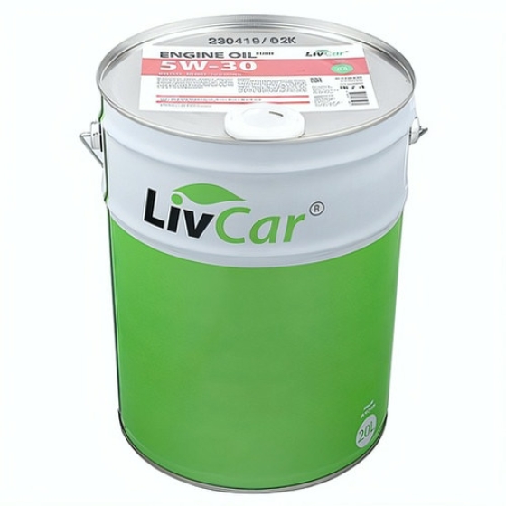 Моторное масло Livcar Engine Oil, 5W-30, 20 л, синтетика
