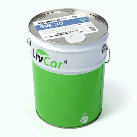 Моторное масло Livcar Engine Oil Extra, 5W-30, 20 л, полусинтетика