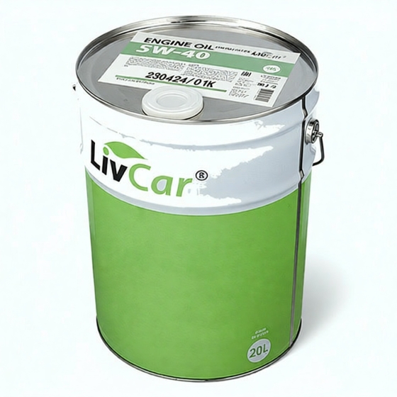 Моторное масло Livcar Engine Oil Energy Ultra, 5W-40, 20 л, синтетика