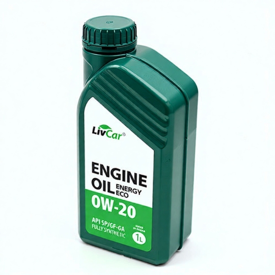Моторное масло Livcar Engine Oil Energy Eco, 0W-20, 1 л, синтетика