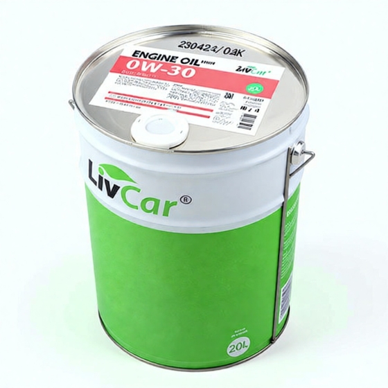 Моторное масло Livcar Engine Oil Euro, 0W-30, 20 л, синтетика