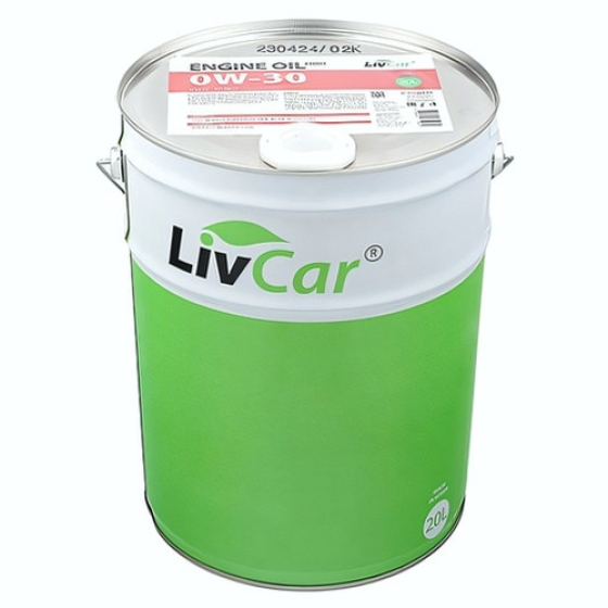 Моторное масло Livcar Engine Oil Euro, 0W-30, 20 л, синтетика