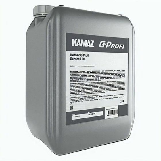 Моторное масло KAMAZ G-Profi Service Line, 5W-40, 20 л, полусинтетика