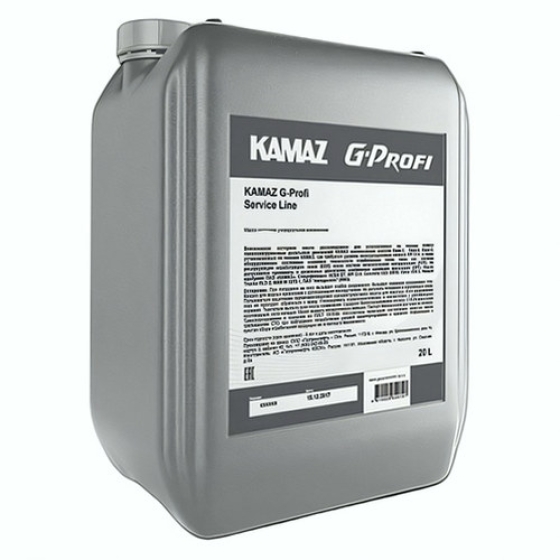 Моторное масло KAMAZ G-Profi Service Line, 10W-40, 20 л, полусинтетика