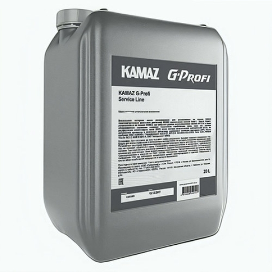 Моторное масло KAMAZ G-Profi Service Line, 5W-30, 20 л, синтетика